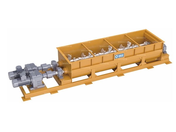 SJY series paddle blade continuous mixer